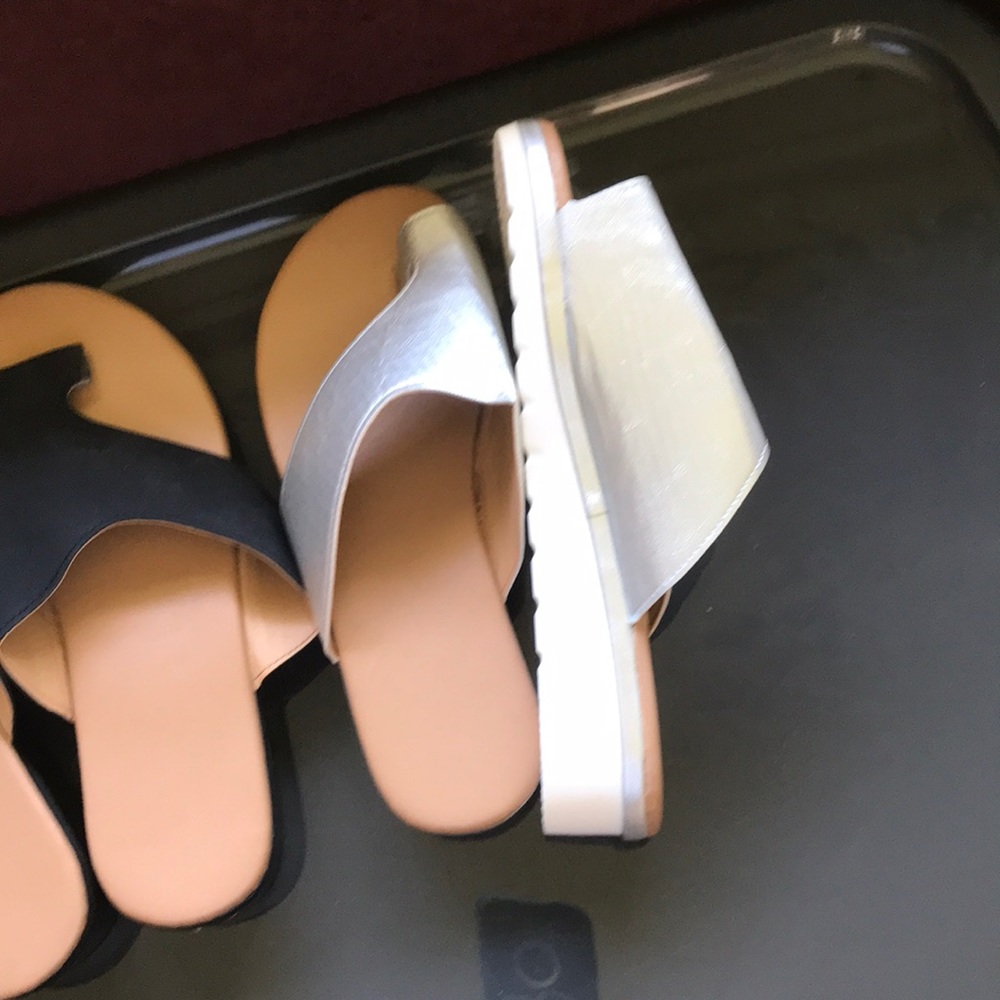 Wedge Sandals for Women - Gold, Black or Silver - Brand New - Picture 4 of 6